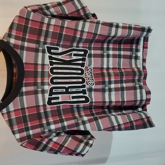 3 for $30 Crooks and Castles crop top - Picture 1 of 6